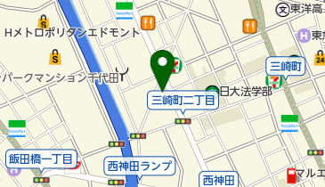 タイムズ三崎町第7の地図画像