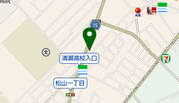 タイムズ清瀬松山1丁目の地図画像