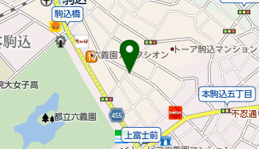 タイムズ駒込第9の地図画像