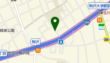 タイムズ駒沢第6の地図画像