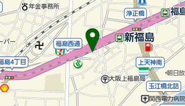 タイムズ新福島駅前の地図画像