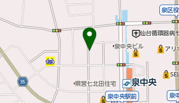 タイムズ仙台泉中央第7の地図画像