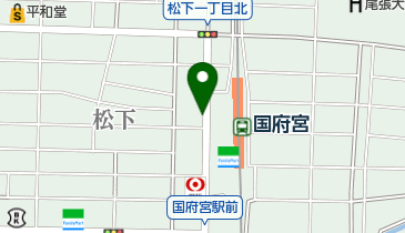 タイムズ国府宮駅前の地図画像