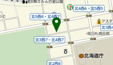 タイムズ北4西7の地図画像