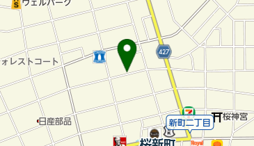 タイムズ桜新町第2の地図画像