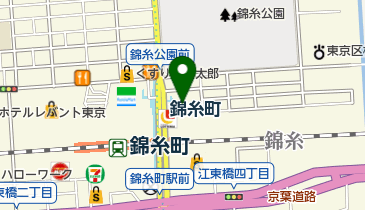 タイムズロッテシティホテル錦糸町の地図画像