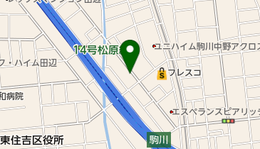 タイムズ駒川3丁目の地図画像