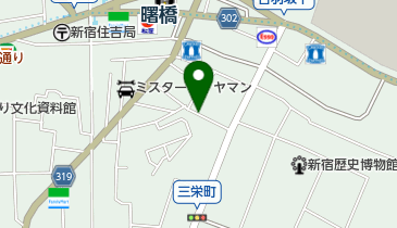 タイムズ荒木町の地図画像