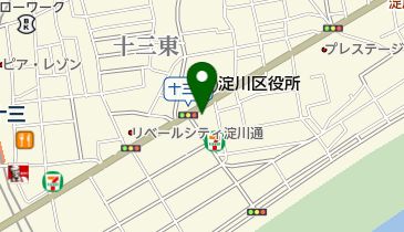 タイムズ十三東1丁目第3の地図画像