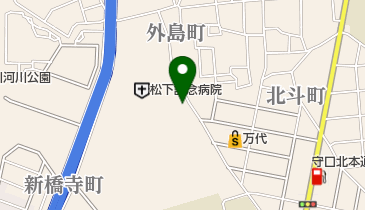タイムズ松下記念病院の地図画像