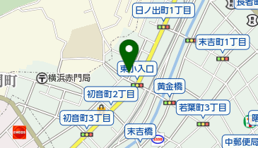 タイムズ横浜日ノ出町第2の地図画像