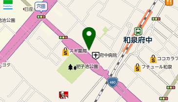 タイムズ府中病院第1の地図画像