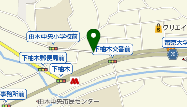 タイムズ八王子越野の地図画像