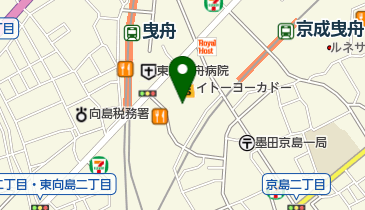 タイムズイトーヨーカドー曳舟店6階の地図画像