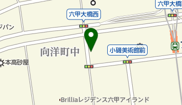 タイムズ六甲アイランド公園西の地図画像