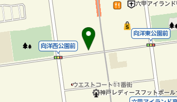 タイムズ六甲アイランド商業施設付帯の地図画像