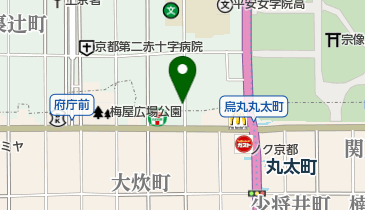 タイムズ丸太町室町第3の地図画像