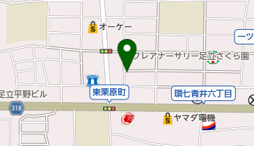 タイムズザ・ダイソー足立ひとつや店第2の地図画像
