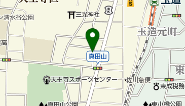 タイムズ玉造中央の地図画像