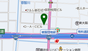 タイムズドン・キホーテ石切店の地図画像