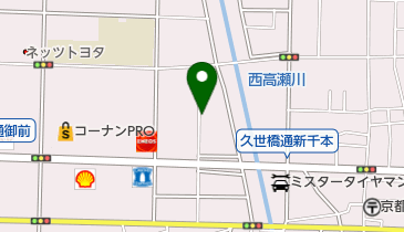 タイムズ上鳥羽北戒光町の地図画像