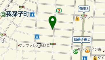 タイムズ我孫子町第7の地図画像