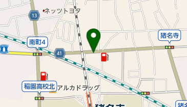 タイムズJR猪名寺駅前第2の地図画像