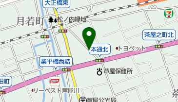 タイムズ芦屋市民センターの地図画像