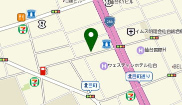 タイムズ仙台一番町第8の地図画像