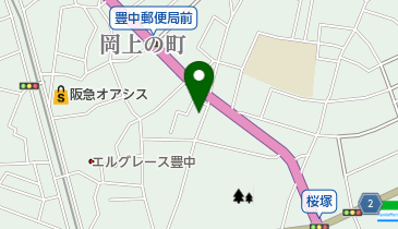 タイムズ豊中岡上の町第3の地図画像