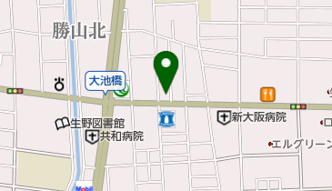 タイムズ食品館アプロ大池橋店の地図画像