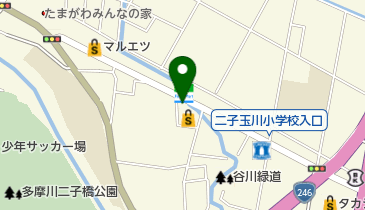 タイムズココカラファイン二子玉川の地図画像