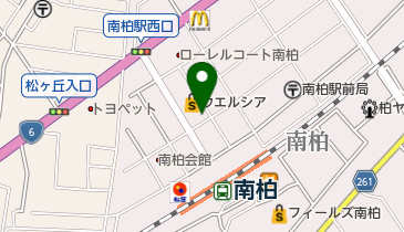 タイムズ南柏第10の地図画像