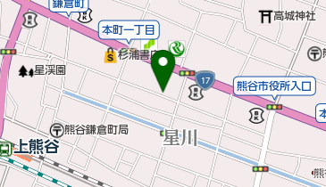 タイムズ熊谷本町第7の地図画像
