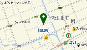 タイムズ深江北町第2の地図画像