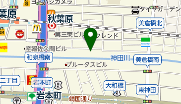 タイムズ秋葉原駅前の地図画像
