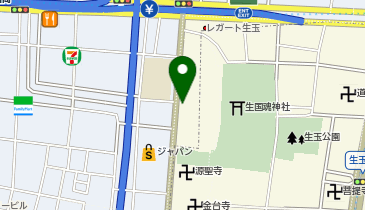 タイムズ天王寺下寺町の地図画像