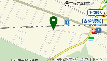 タイムズ吉祥寺駅前の地図画像