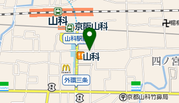 タイムズ山科駅前第5の地図画像