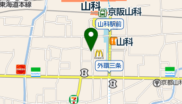 タイムズ山科駅前第4の地図画像