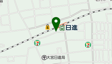 タイムズ日進駅南口の地図画像