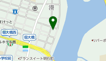 タイムズ中央区湊3丁目の地図画像