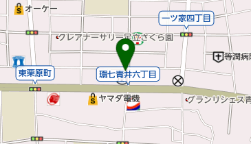 タイムズ城北信用金庫一ツ家支店の地図画像