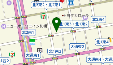タイムズ北2東2第2の地図画像