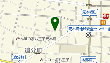 タイムズ八王子元本郷町の地図画像