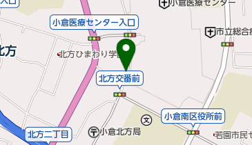 タイムズ小倉医療センター前の地図画像