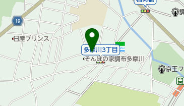 タイムズ調布多摩川第6の地図画像