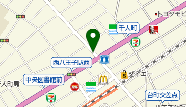 タイムズ八王子千人町2丁目の地図画像