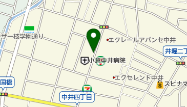 タイムズ中井5丁目の地図画像