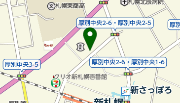 タイムズ七彩館の地図画像